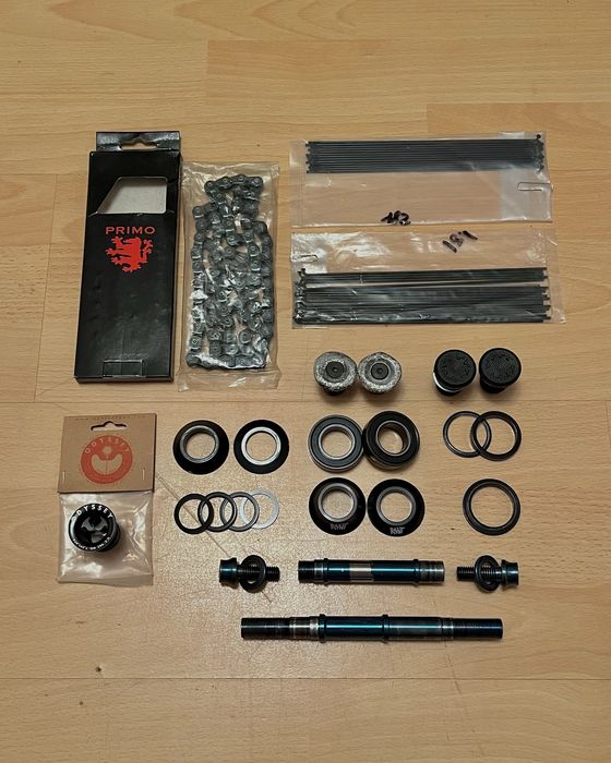 Деребан запчасти BMX колеса цепь втулки оси фрикостер титан BSD Primo