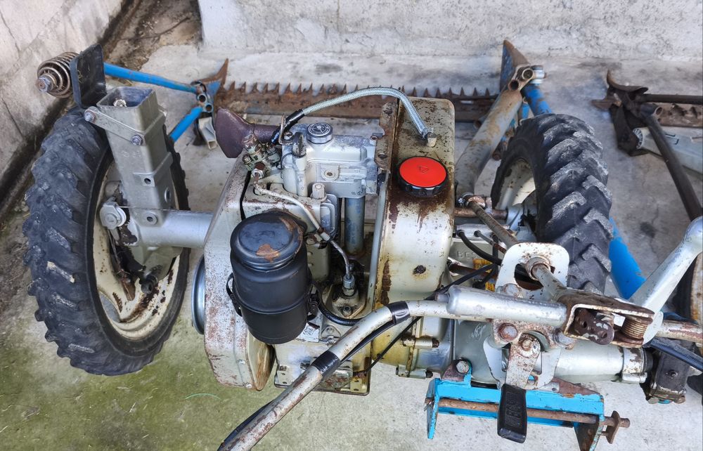 Segadeira BSC motor Diesel LOMBARDINI 3LD 450/S em excelente estado