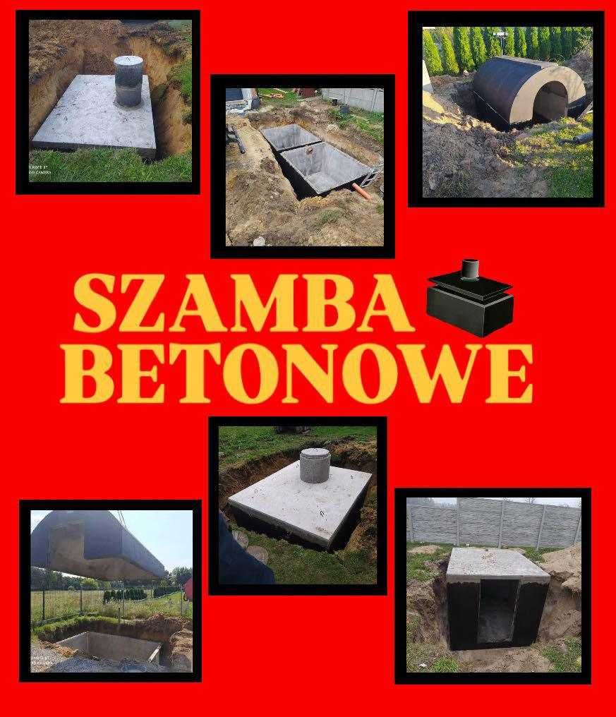 Zbiornik Betonowy na Gnojowicę 8m3. Szambo Betonowe Kanał Samochodowy