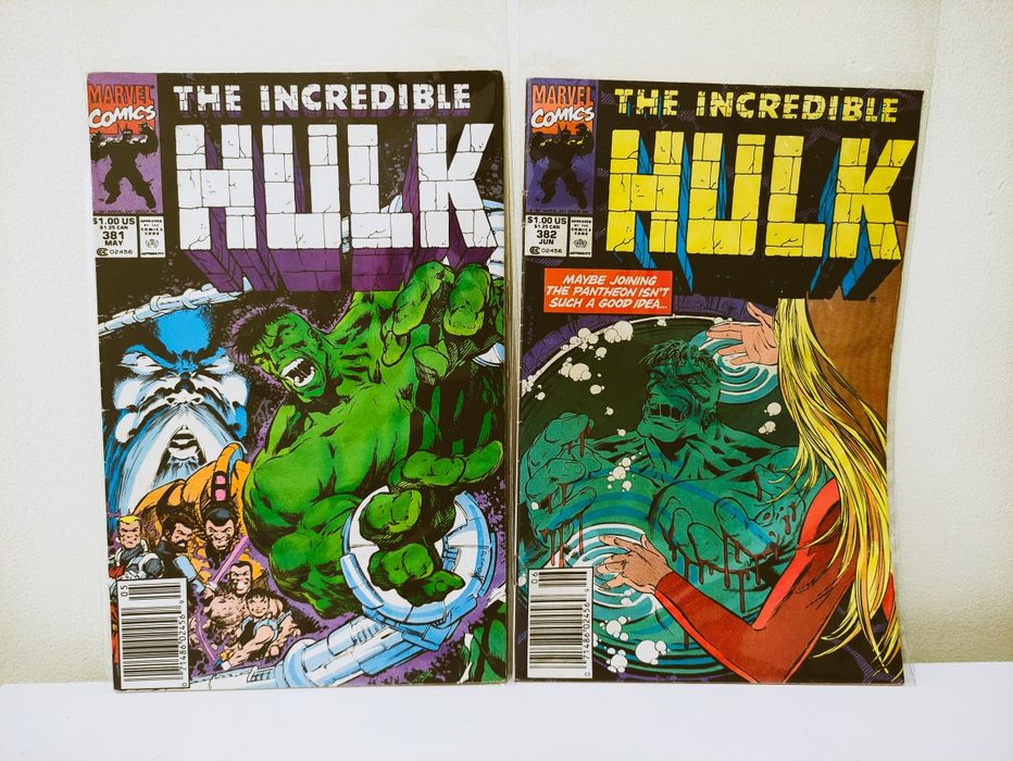 Lote 7 Comics Incredible HULK