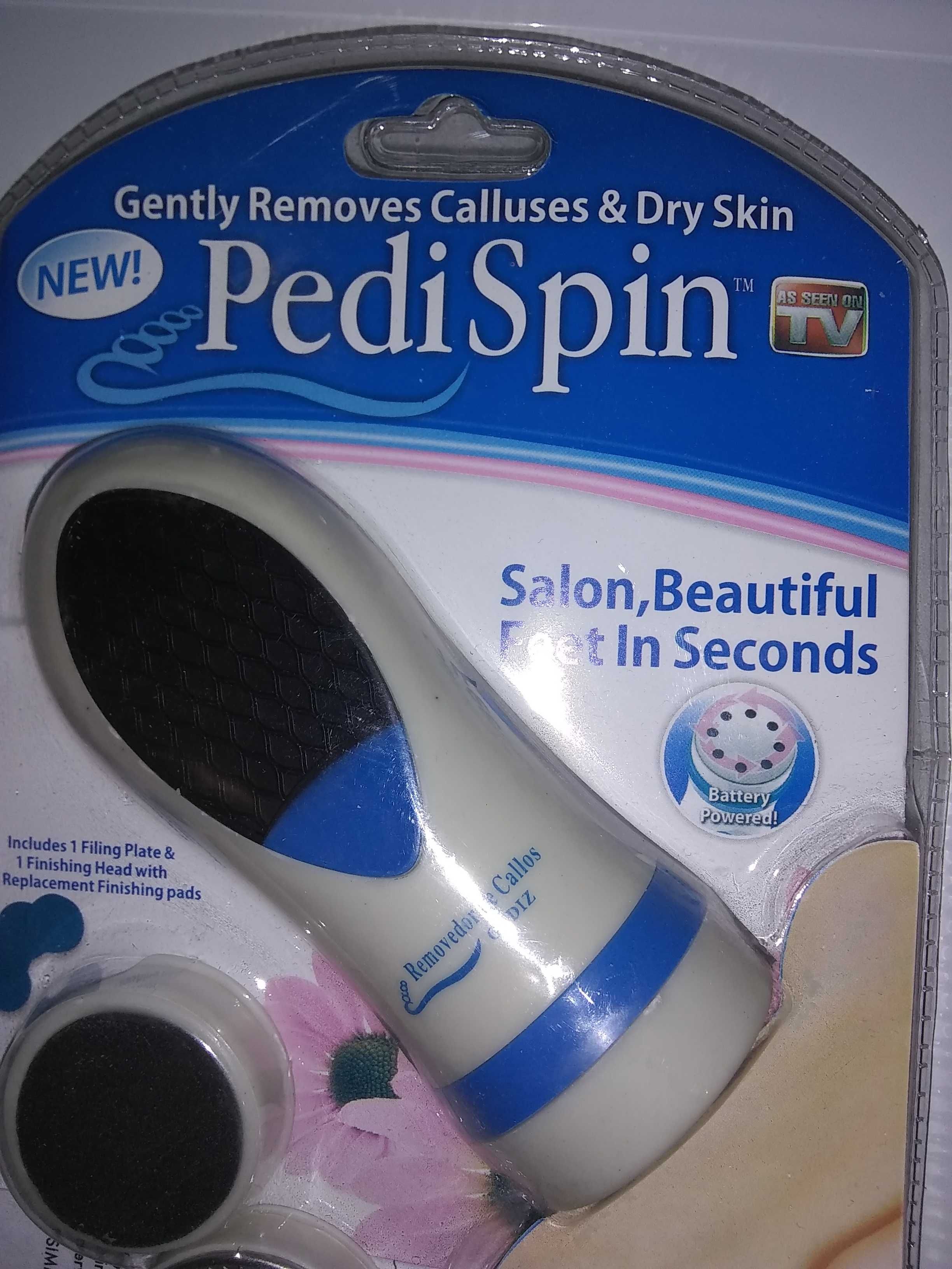 PediSpin ELEKTRYCZNA TARKA DO PIĘT STÓP + pedicure zestaw Gratis Tanio