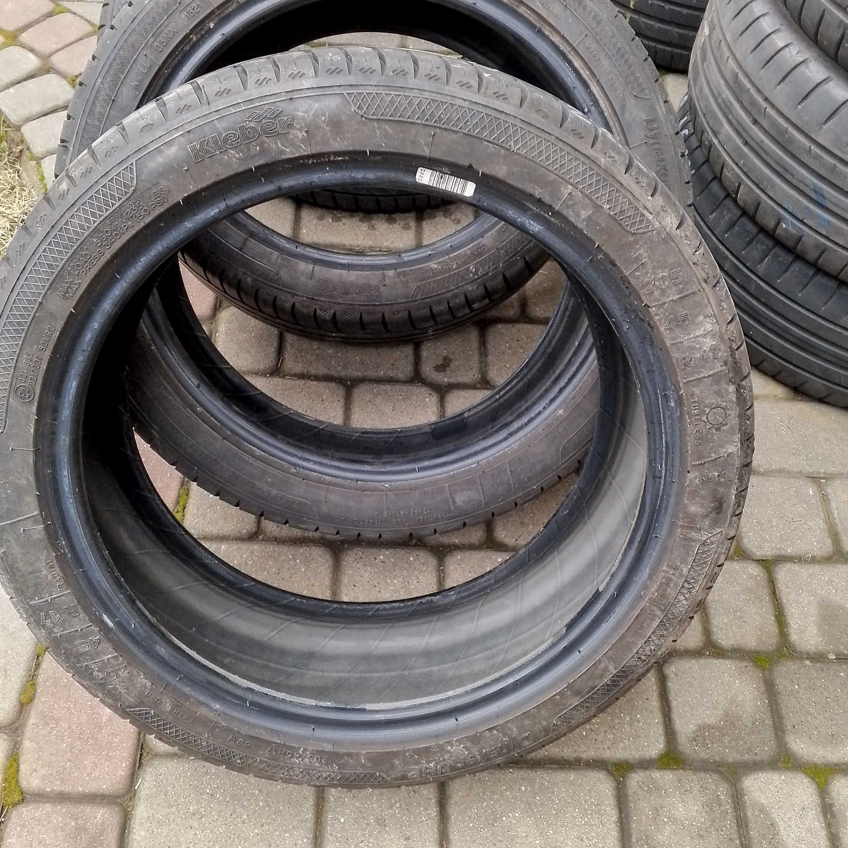 opony 4szt jak NOWE 205/45/17 Kleber Dynaxer  2021 rok