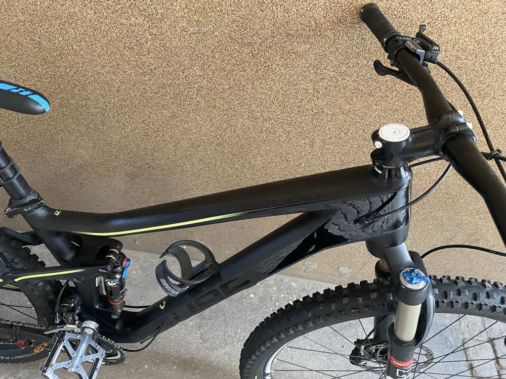 Rower CUBE Stereo 140 Full xt Fox tallas CARBON
