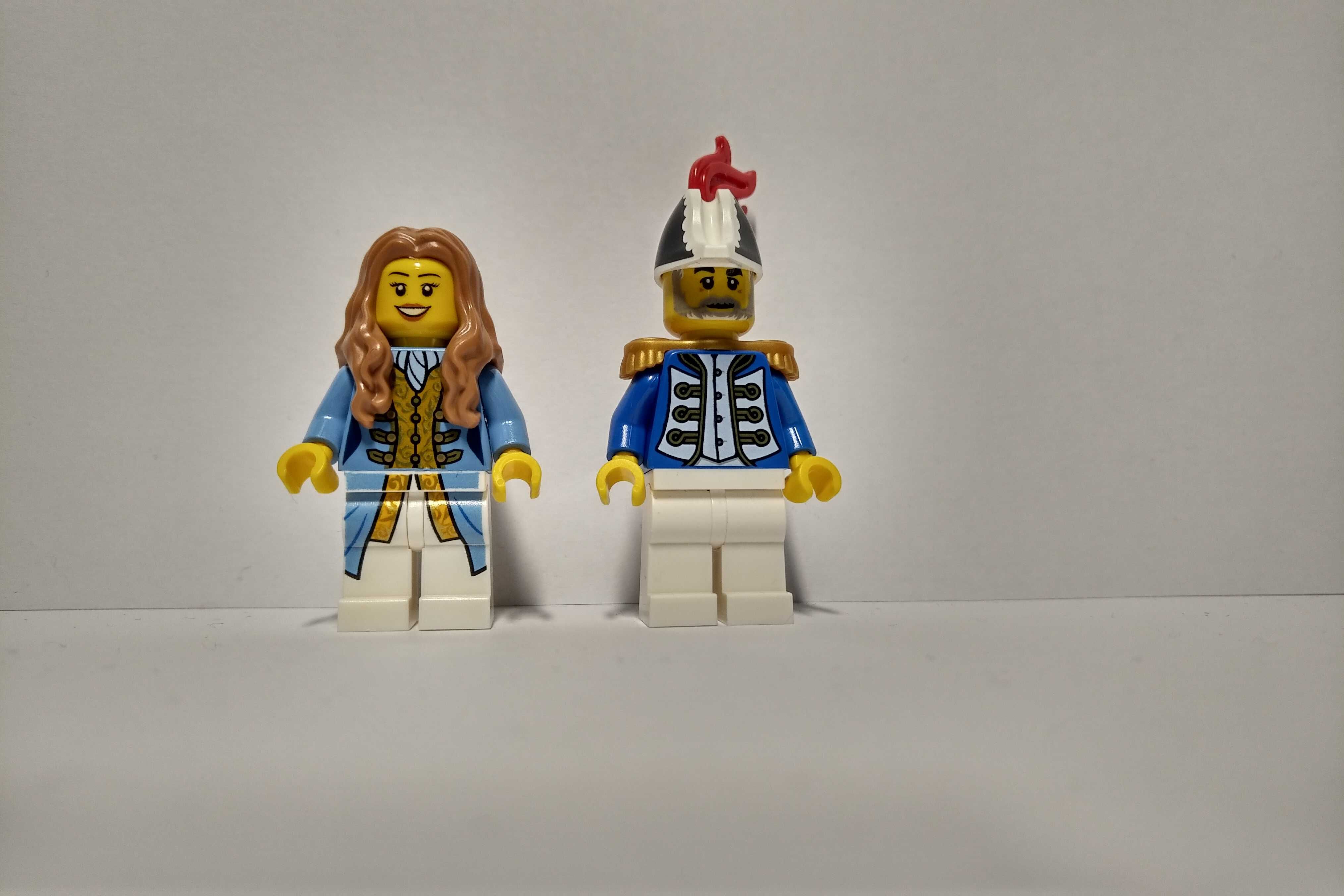 Lego figurka Piraci - gubernator pi191 i córka gubernatora pi157