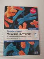 Maturalne karty pracy "Biologia na czasie 4"