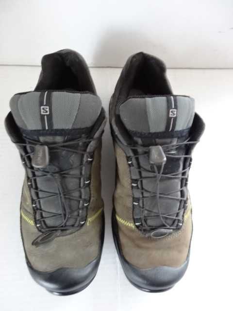 Buty SALOMON X OVER LTR roz 42 2/3 Skóra Trekkingowe Turystyczne