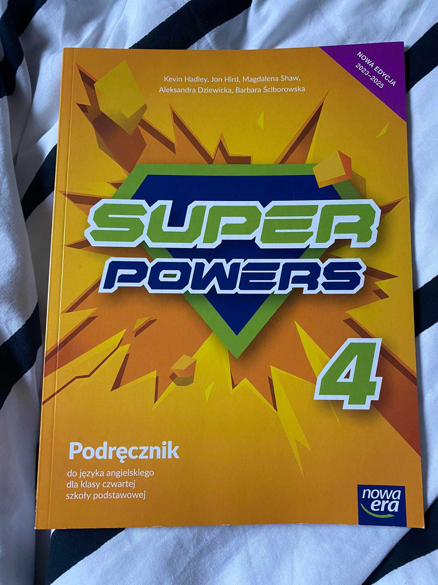 SUPER POWERS 4 podręcznik do języka angielskiego