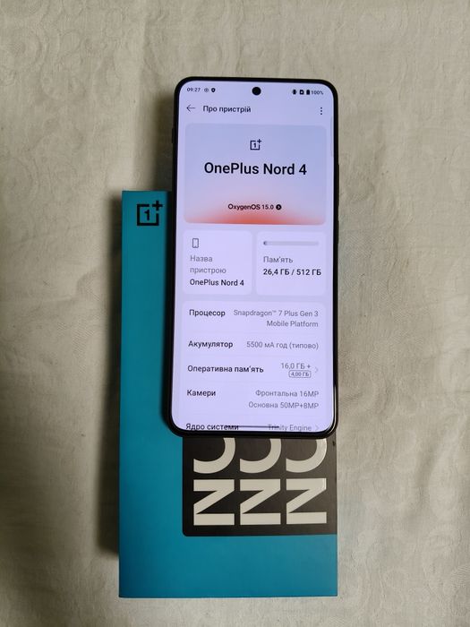 OnePlus Nord 4 black 16/512
