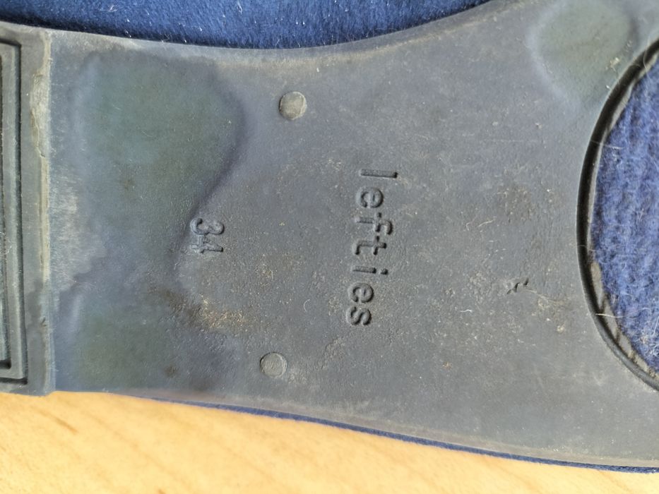 Sabrinas azuis escuras