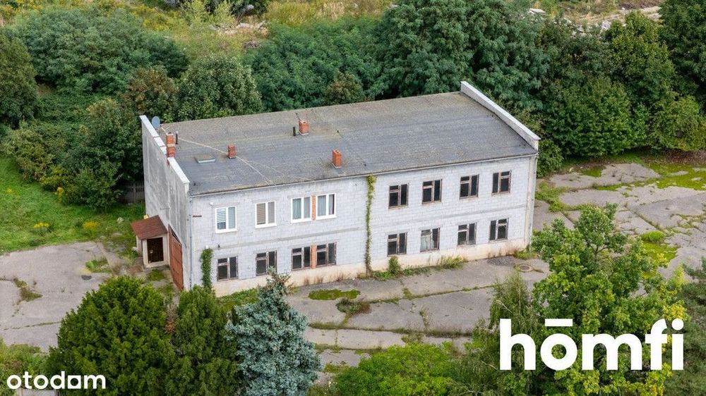 Na sprzedaż hala z częścią biurowo - mieszkalną