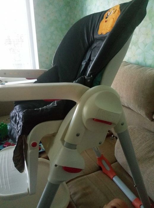 стілець стульчик кресло для годування оригінал бренд Chicco polly