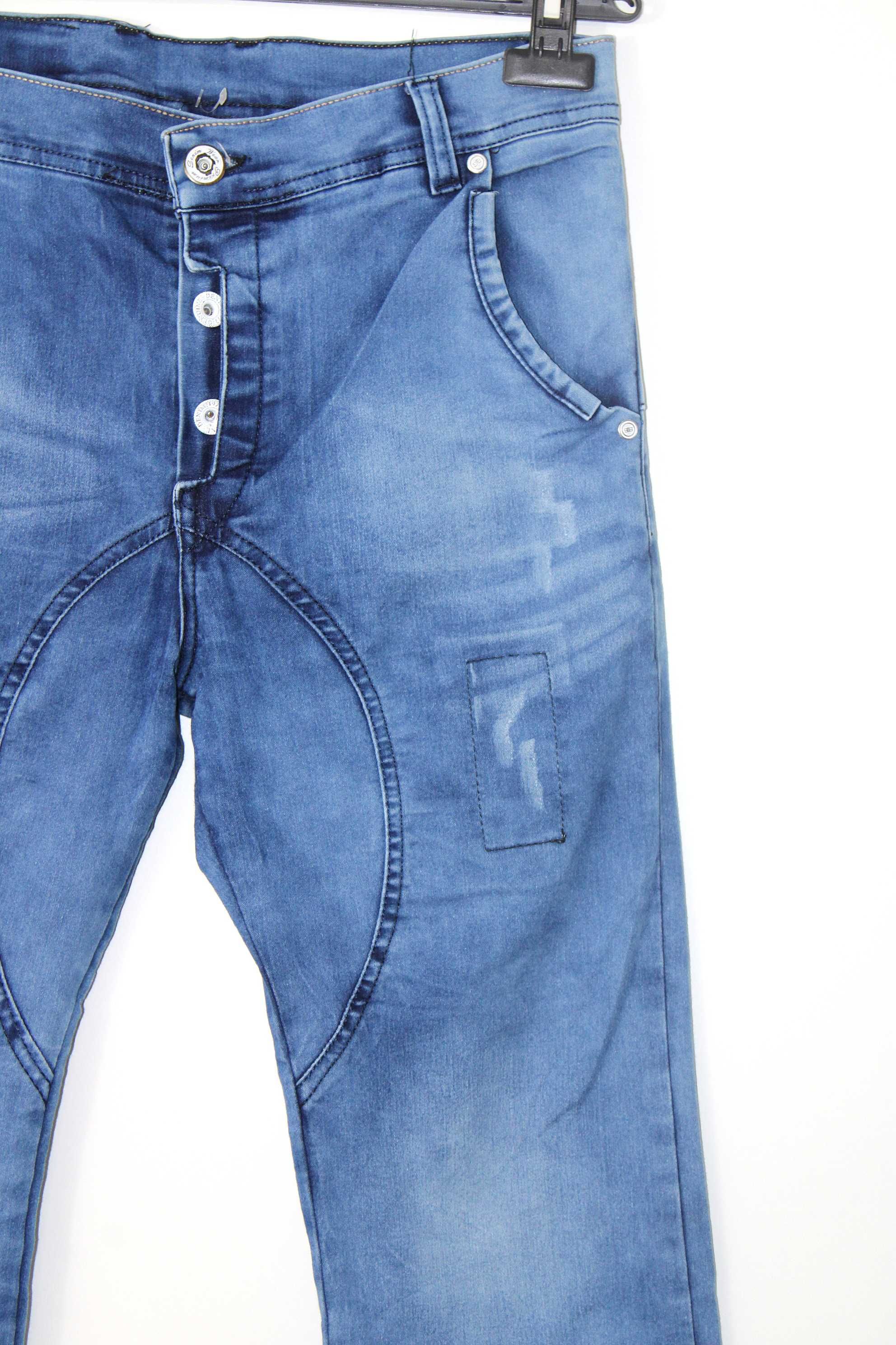 x5 DIESEL Modne Męskie Proste Spodnie Jeans S/M W32, L34