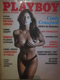 Playboy Sierpień 1993 Cindy Crawford nr8(9) 8/93 unikat kolekcja