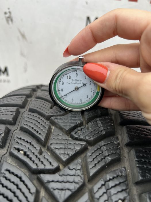 Шини 215/55 R16 пара Dunlop 2022р, зима 7 мм
