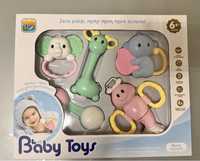 Набір брязкалець baby toys 5 штук