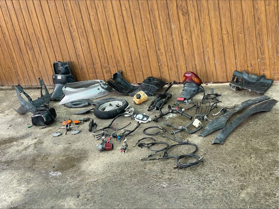 Разборка скутера Yamaha Jog