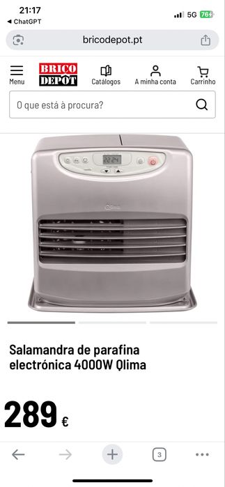 Aquecedor “Qlima Sre 8040C”