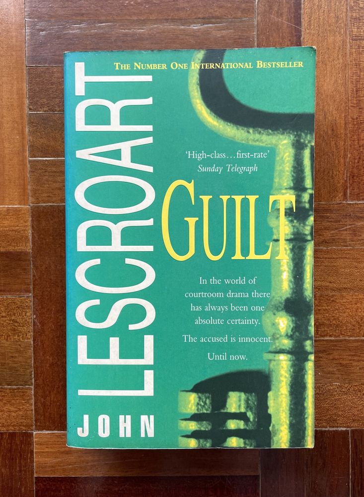 Livro: "Guilt", de John Lescroart