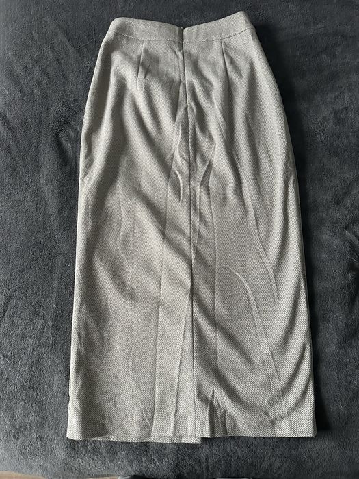 Спідниця міді тепла з вовною