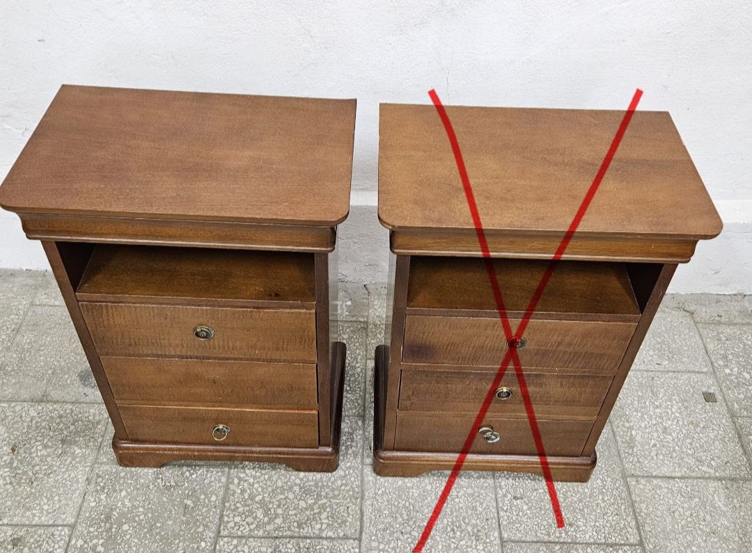 stylowa szafka nocna z Francji