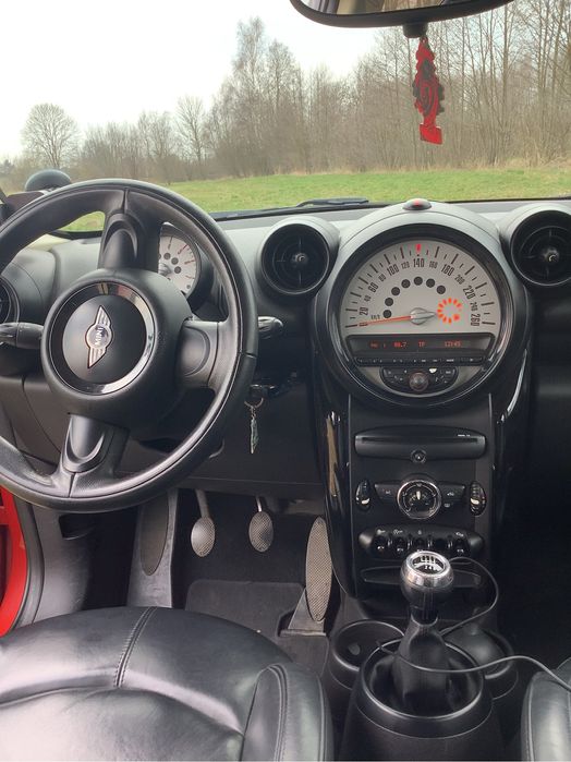 Mini Cooper Clubman 1,6 D 2014r  Chilli Red