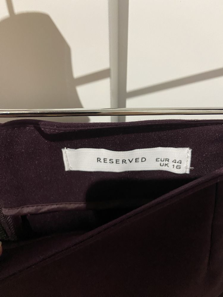 spódnica bordo reserved