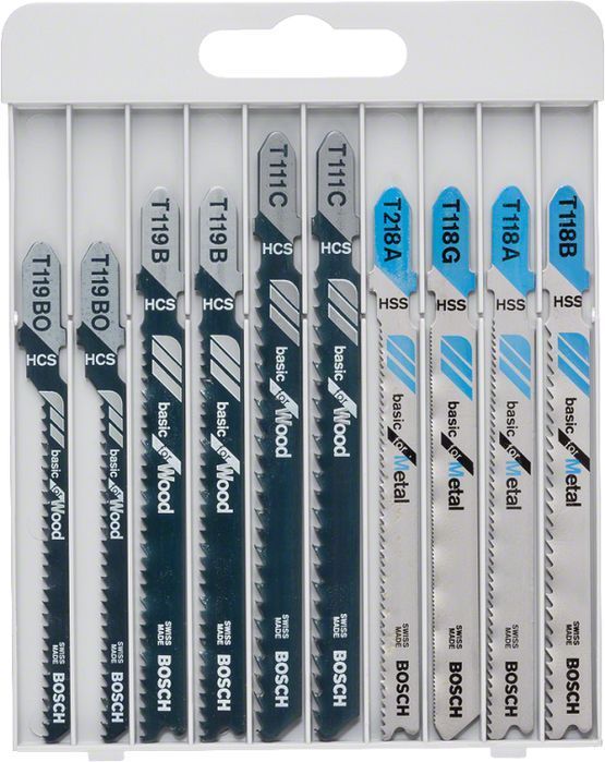 Zestaw Brzeszczotów Do Wyrzynarki T 10 Szt. Drewno