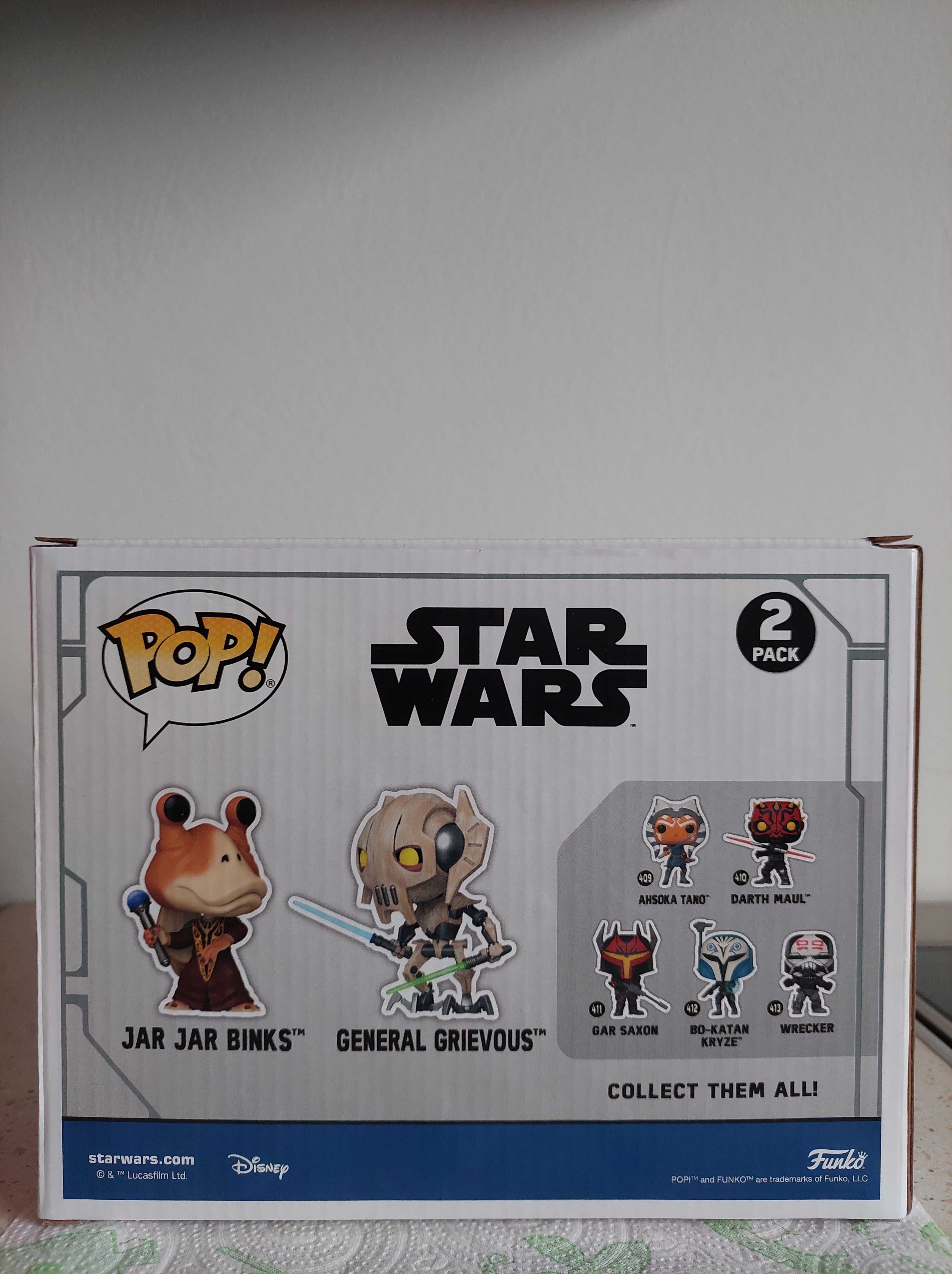 Funko POP Star Wars # Jar Jar vs General Grievous