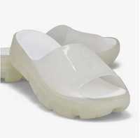 Тапки шльопанці оригінал UGG jella clear slide platform sandal