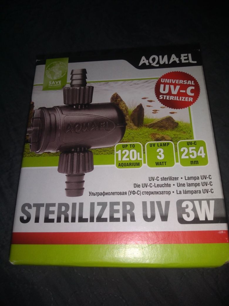 Lampa uv aquael do akwarium