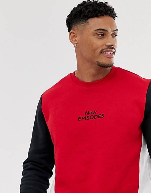 Свитшот Bershka New Episodes Оригинал