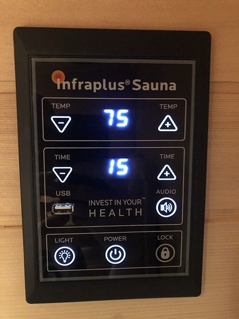 Sauna na Podczerwień - INFRAPLUS™ 6 Valero Duo Biały Cedr