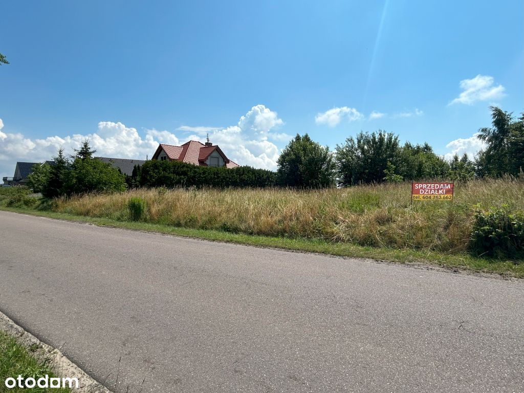 Działki budowlane w Bojanie od 1000m2 do 1300m2  blisko centrum MPZP