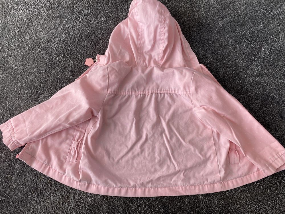 Różowa kurtka wiosenna rozmiar 86