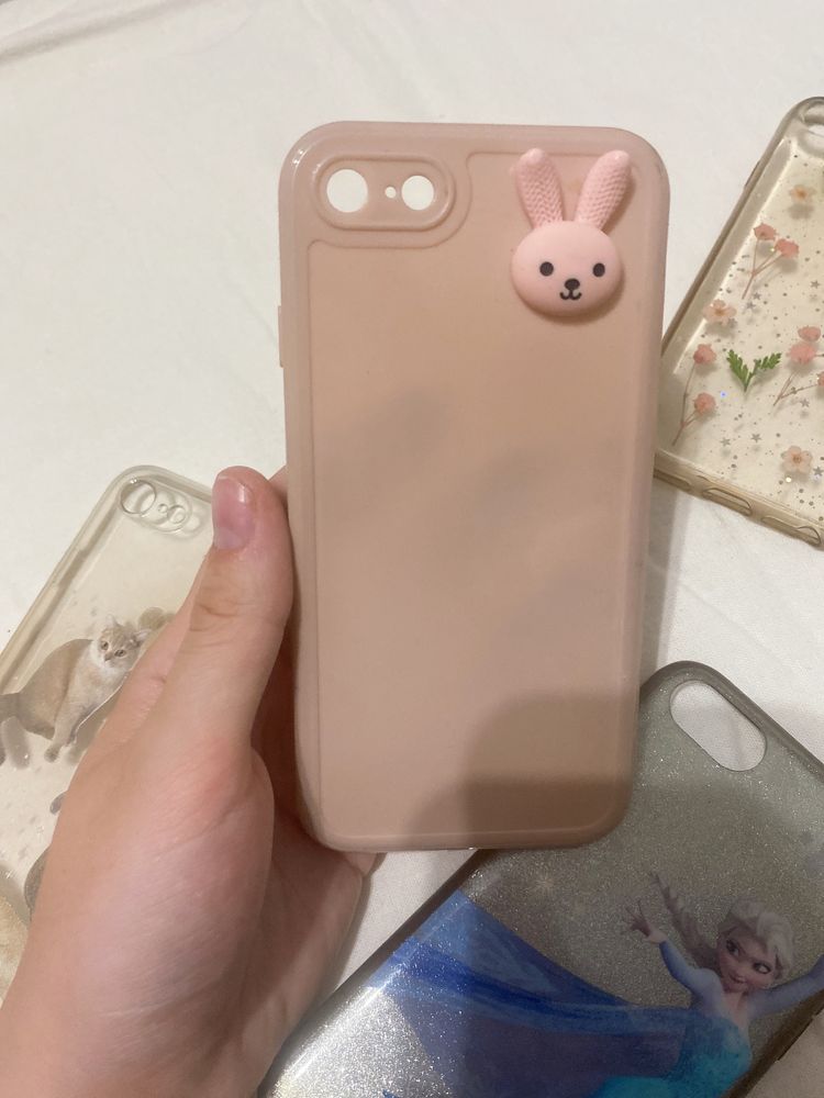 Zestaw 4 case na iphone 8