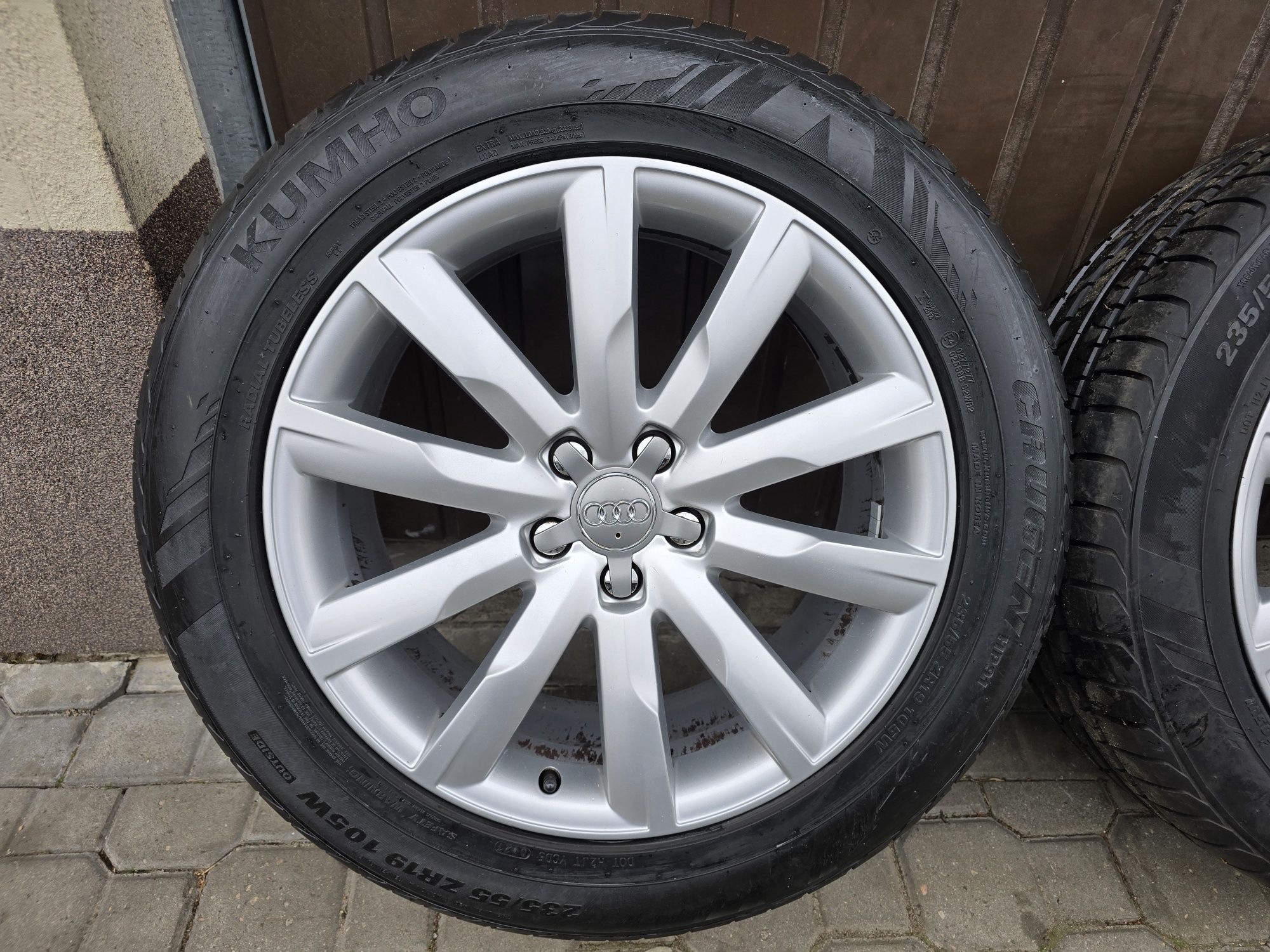 Felgi z oponami 235/55R19 Audi Q5 5x112 Q4 a4 A5 A6 A7 A8 Skoda Elroq