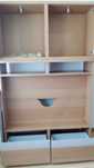 Moveis TV IKEA (Sobrepostos, com iluminação, vidro e arrumação)