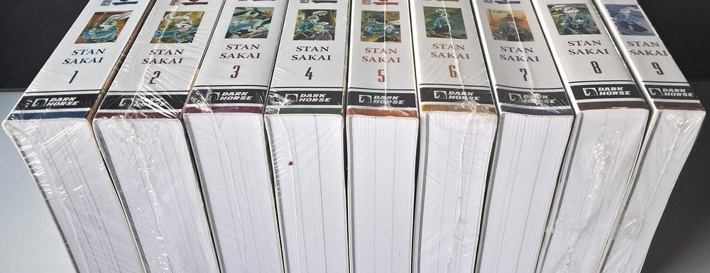 Usagi Yojimbo - Saga. Księga 1-9+ Początek 1-2  Nowy/Folia