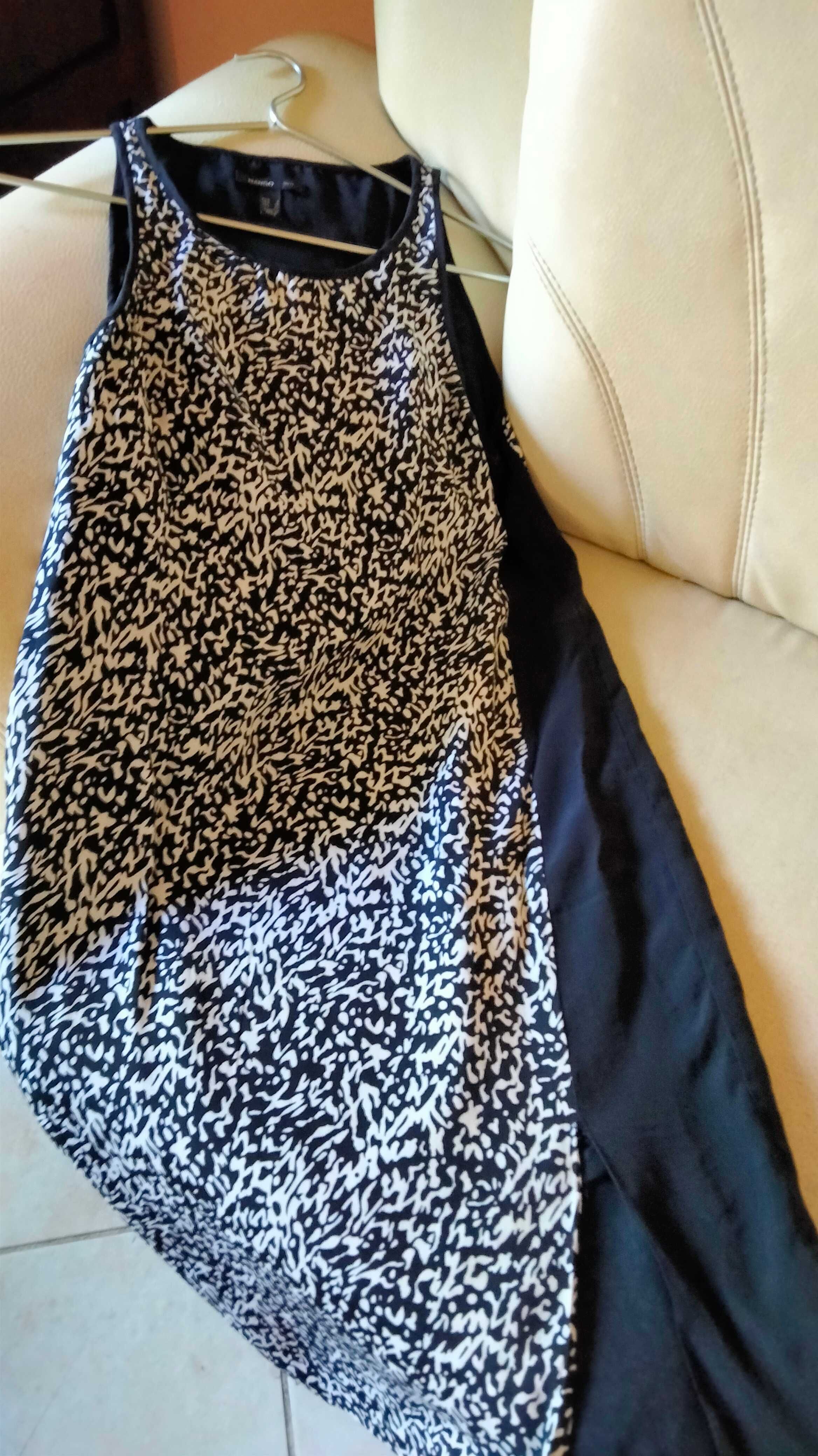 Sukienka letnia zebra S/M Mango