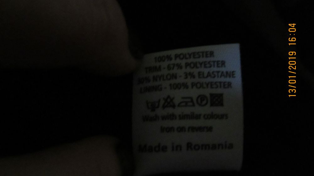 Czarna sukienka r. 14 New look