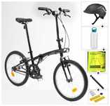 Bicicleta Dobrável Com Acessórios