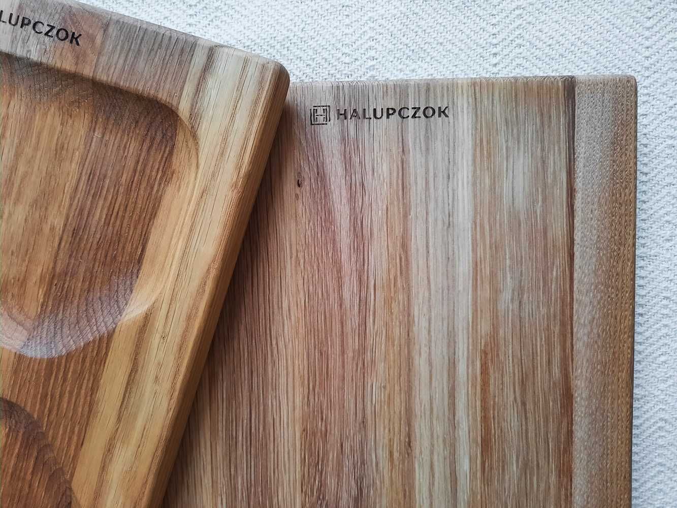 Drewniane deski do serwowania i krojenia, Halupczok, nowe