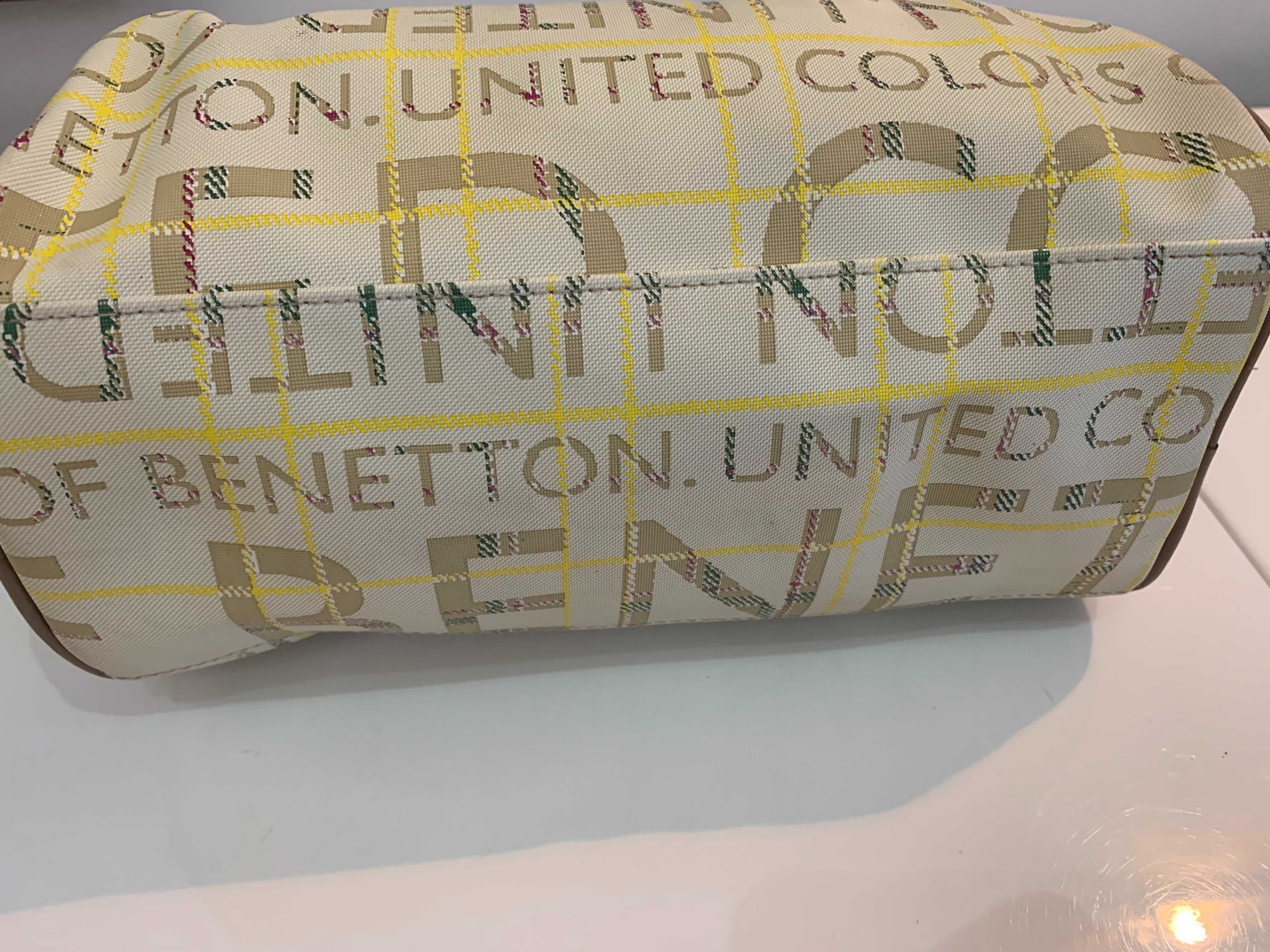 Torebka do Ręki United Colors of Benetton Ecru