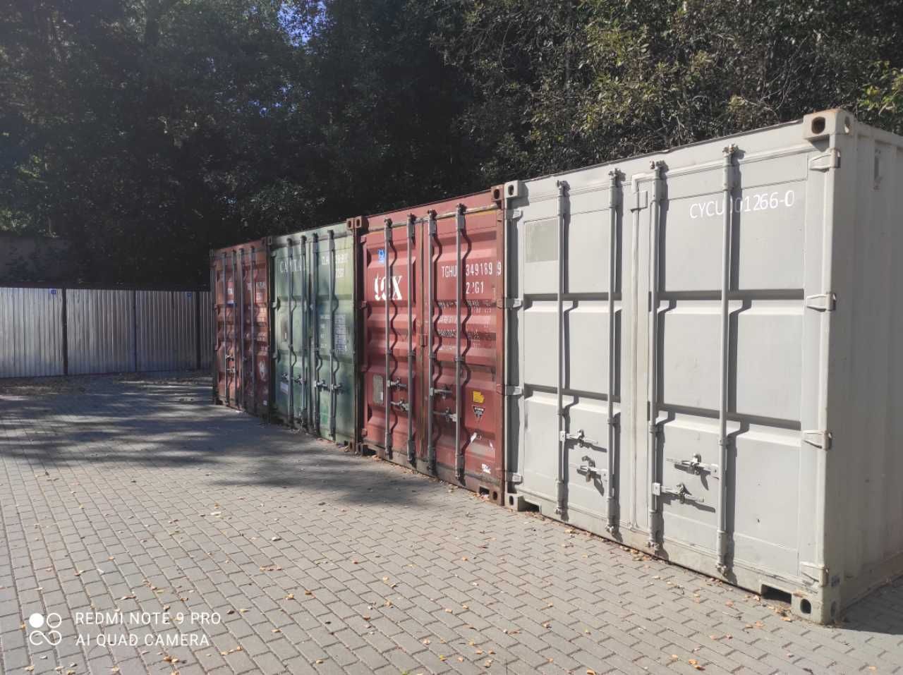 Wynajmę kontener morski 20' MAGAZYN SAMOOBSŁUGOWY Self Storage Garaż