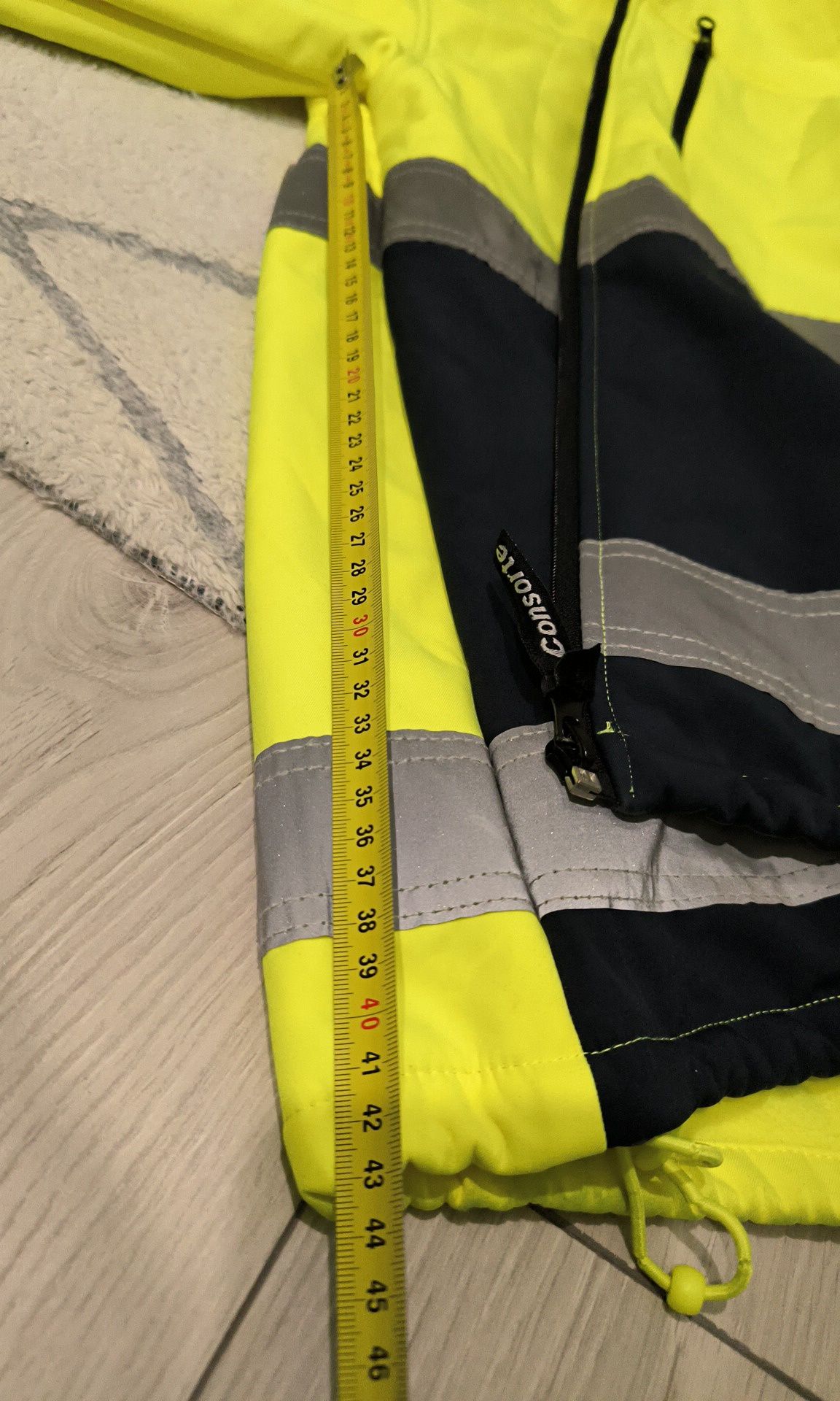 Woododporna kurtka robocza odblaskowa SOFTSHELL Snow Hawk L