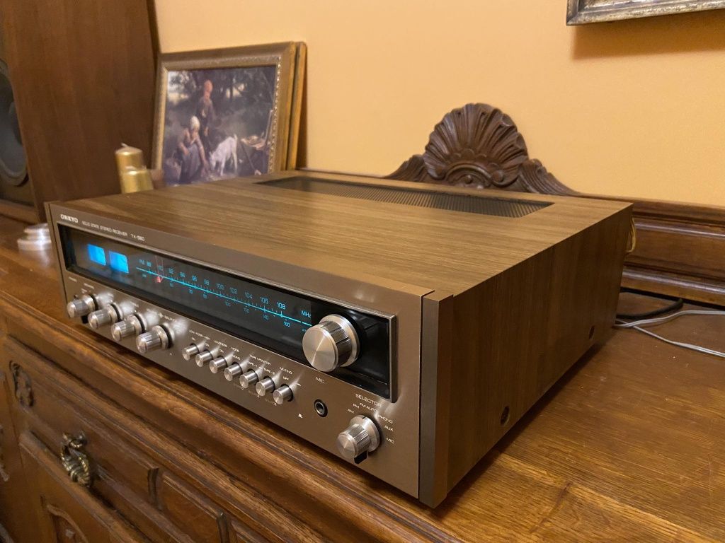 Świetny amplituner Onkyo TX-560 Solid State, wysoki model, vintage
