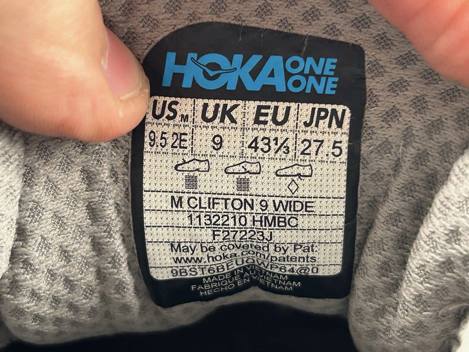 Оригінал! Кросівки Hoka Clifton 9 43 розмір М05779