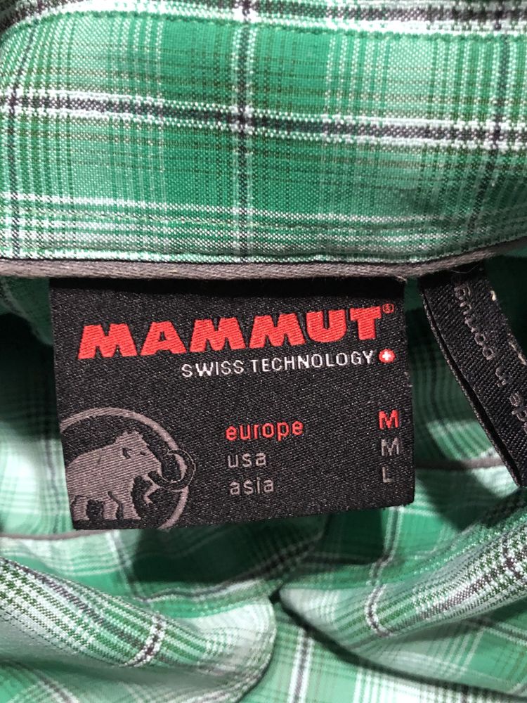 Чоловіча трекінгова рубашка, теніска Mammut