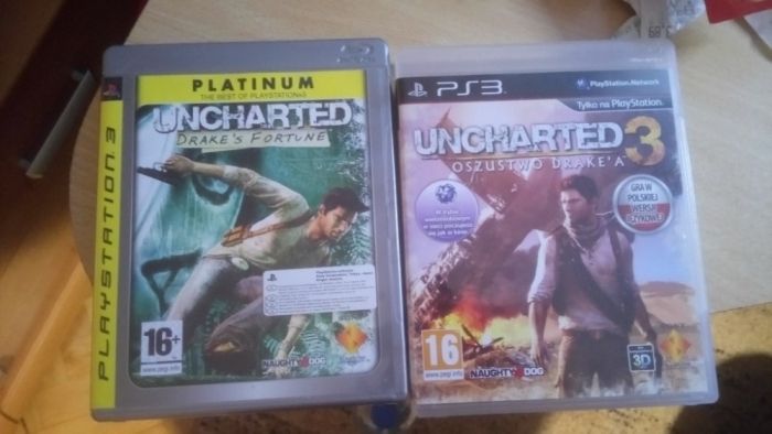 Uncharted + Uncharted 3 ps3