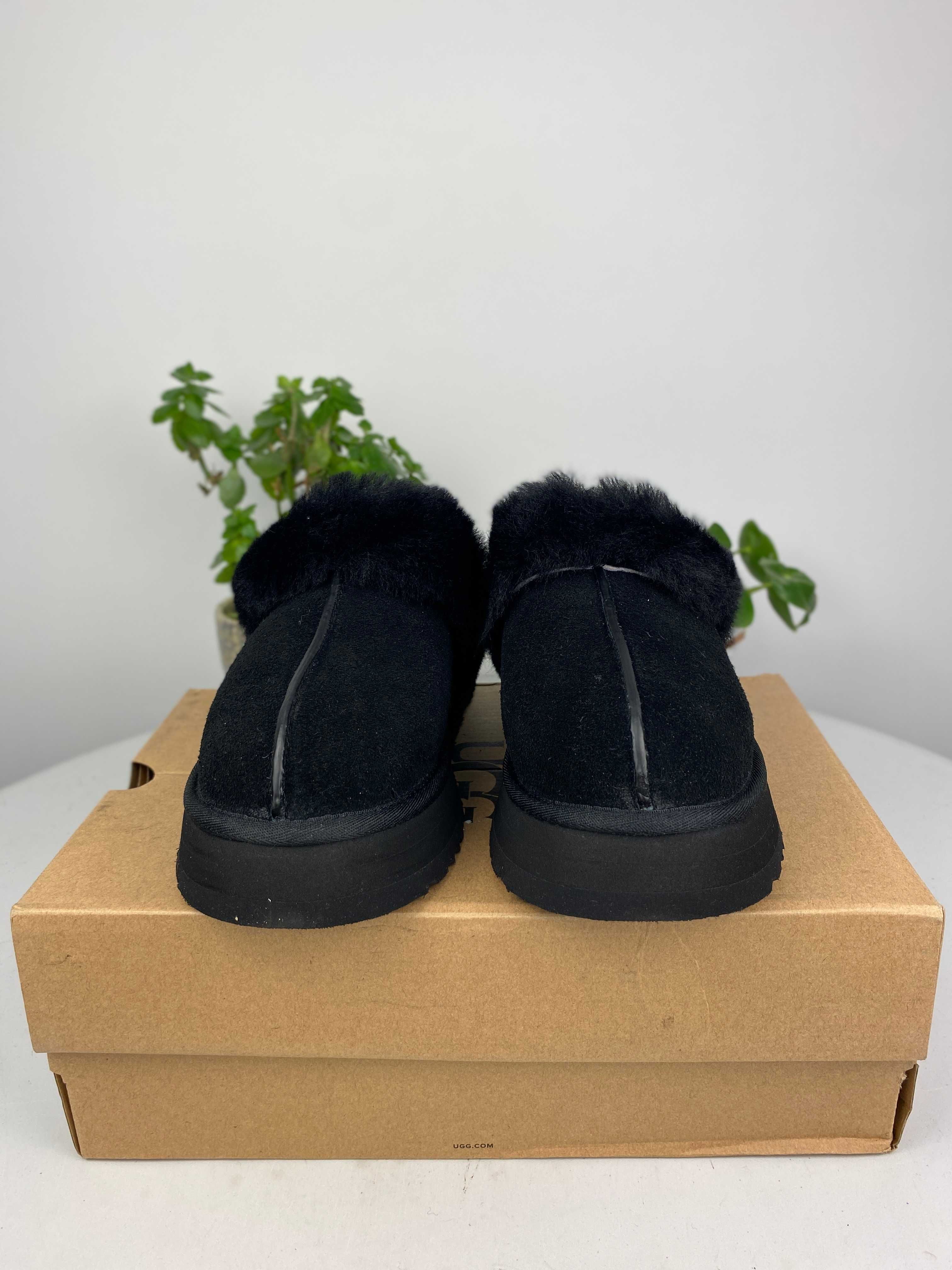 czarne buty kapcie klapki ugg W Disquette r. 39 n181